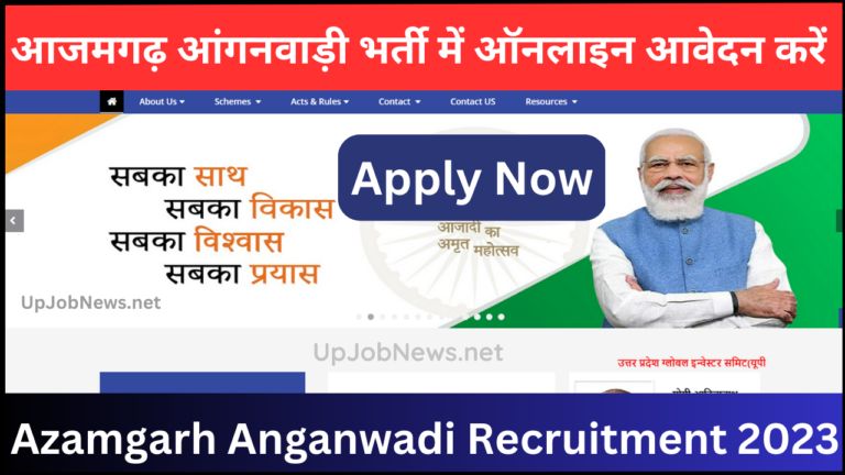 Azamgarh Anganwadi Recruitment